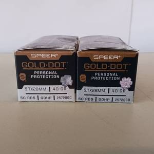 lot 93 image: SPEER GOLD DOT PERSONAL DEFENSE  2 box lot