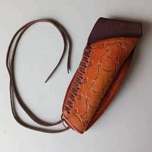 lot 119 image: Genuine Handcrafted Leather by Wayne West
