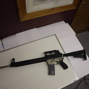 lot 139 image: RIFLE - 223 RGUNS model TRR15 - Made in USA