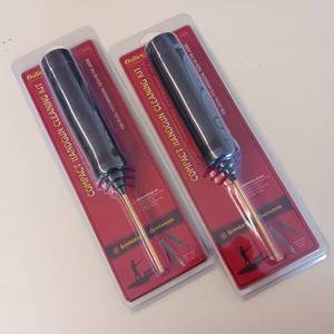 lot 253 image: 2 sets - OUTERS Compact Handgun Cleaning Kit 42108. For 45 Cal410 Handguns Such as the Judge