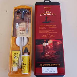 lot 254 image: Rifle and Muzzleloader Cleaning kits. Unopened - Unused - 2 Kit Lot