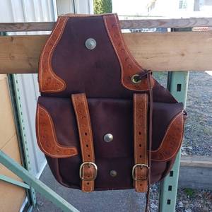lot 285 image: HANDCRAFTED Genuine heavy duty leather by WAYNE WEST - NEVER USED