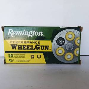 lot 265 image: 38 Special - 158GR. LD SWC - Remington Performance Wheel Gun Ammunition