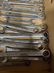 lot 73 image: Box of Wrenches