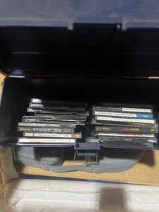 lot 23 image: Tin Doll House   & box of cds