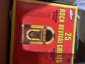 box of old Records
