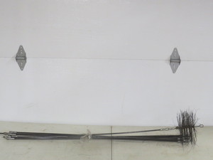 lot 11 image: Chimney Sweep Brush with 9 - 48 sections