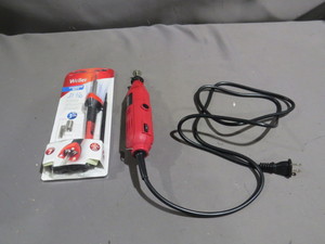 lot 40 image: Mixed Lot of Tool Shop Rotary Tool and Weller Soldering Iron Kit