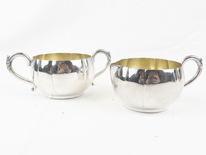 lot 47 image: ONEIDA Community LTD Creamer & Sugar Containers #612