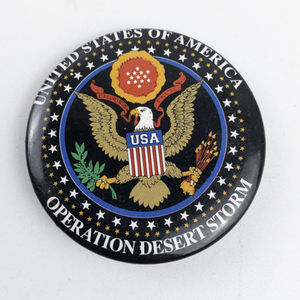 lot 75 image: United States of America Operation Desert Storm Pin