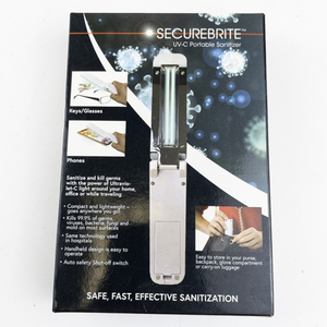 lot 77 image: Sercurebrite UV-C Portable Sanitizer