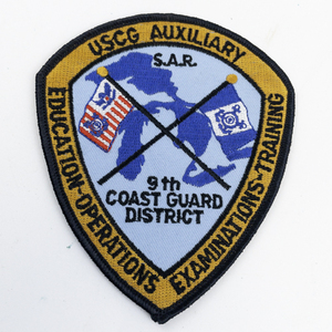 lot 93 image: US Coast Guard Auxiliary 9th District Patch