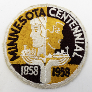 lot 95 image: Centennial Minnesota 1858-1958 Patch