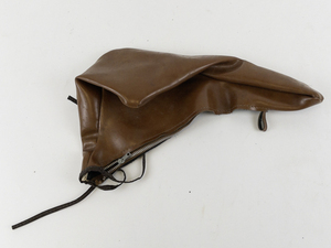 lot 114 image: Brown Leather Bicycle Seat Cover