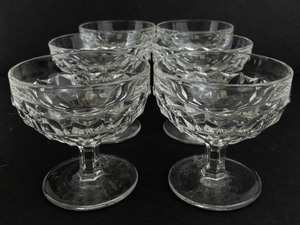 lot 179 image: Set of 6 Fostoria Sherbert Glasses