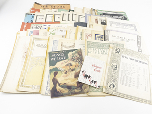 lot 193 image: Large Lot of Vintage Piano Sheet MusicBooks