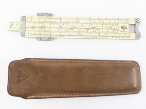 lot 200 image: Pickell & Eckel Slide Ruler with Leather Case