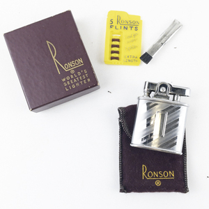 lot 204 image: Ronson Pocket Lighter & Kit