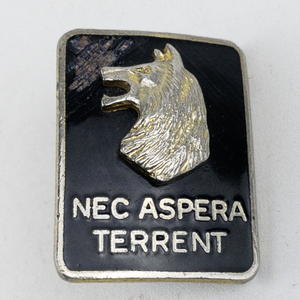 lot 280 image: Army Crest 27th Infantry Regiment -NEC Aspera Terrent