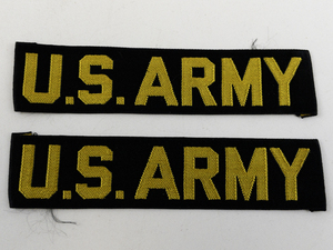 lot 287 image: Set of Two Vintage U.S. Army Patches
