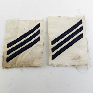 lot 297 image: Pair of Navy E-3 Seaman Patches