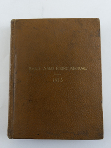 lot 310 image: 1913 Small Arms Firing Manual -Company C 6th infantry