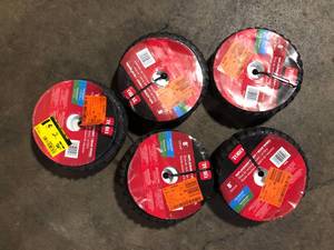 lot 4 image: Lot of Toro 8 inch Replacement Front Rear Wheel Customer Returns See Pictures