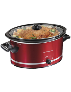 lot 160 image: Hamilton Beach 8-Qt. Slow Cooker