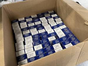 lot 106 image: Large Lot - 80 Boxes - Chicago Hardware & Fixture Company - Turned Eyebolts - Made in USA