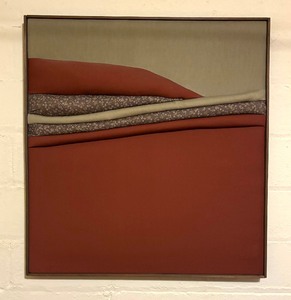 lot 27 image: Mid Century Quilted Decorative Wall Hanging