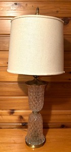 lot 106 image: Elegant Crystal Lamp
