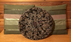lot 136 image: Three Lovely Accent Pillows