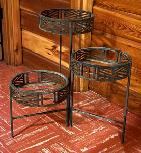 lot 207 image: Triple Level Plant Stand