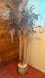 lot 208 image: Faux Bamboo Tree