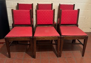 lot 303 image: Six Vintage Chairs by the Wisconsin Chair Company