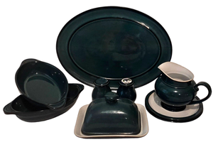 lot 18A image: Extensive Denby Dinnerware ServingCooking Options