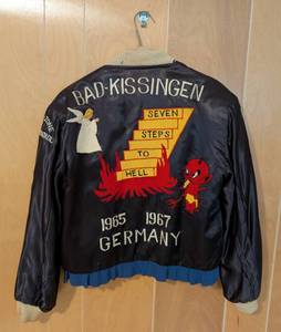lot 356 image: Vintage Reversible Embroidered Jacket from Germany