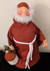 lot 366 image: Annalee Christmas Monk