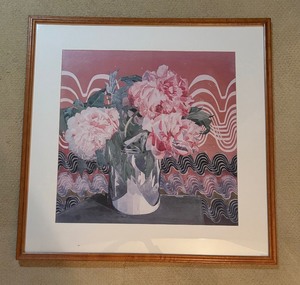 lot 421 image: Peonies Print by Charles Rennie Mackintosh