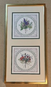 lot 422 image: Emily Dickinsons Spring Flowers Print by Susan Loy