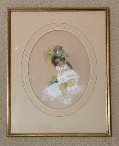 lot 389B image: Fancy Lady Print by K. Majerds