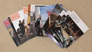 lot 429 image: Variety of Hog Magazines
