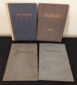 lot 167 image: Antique Minnesota School Yearbooks