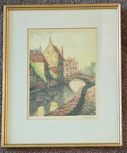 lot 474 image: Signed, Framed & Matted Watercolor