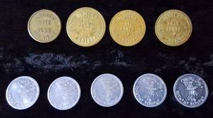 lot 24 image: Vintage Tokens Country Kitchen, Western Auto Parts Co. & More (View Photos)