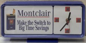lot 25 image: Montclair Cigarettes Clock