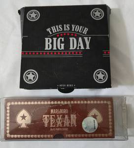 lot 52 image: Marlboro Collection  Marlboro Texan Poker cards & Marlboro Big Day Dice Games