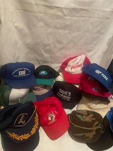lot 40 image: Collection of Vintage Logo Baseball Caps - Set of 10
