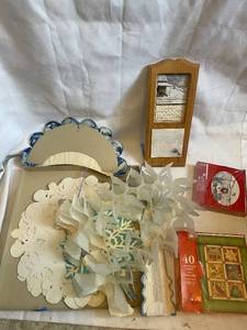 lot 64 image: Assortment of Christmas Decorations and Accessories