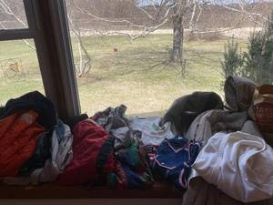 lot 92 image: Assortment of Vintage and Modern Outerwear and Clothing